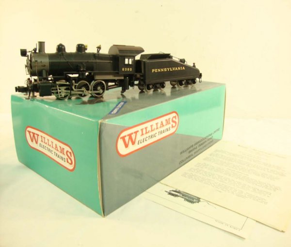 ABT: Williams #5200 Pennsylvania Railroad B6sb 0-6-: Paul V. Ambrose and Drew J. Bauer present: These are the #5200 Pennsylvania Railroad B6sb 0-6-0 Engine and Tender that Williams made in O Gauge some years ago. Our Opinion is that they are generally i