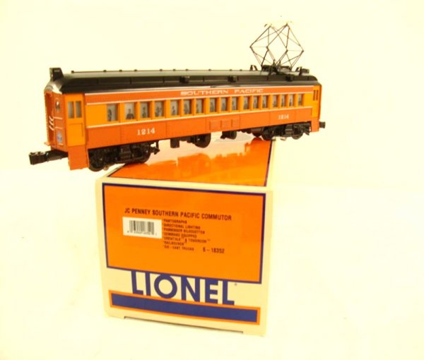 ABT: Lionel #18352 Southern Pacific Daylight Commut: Paul V. Ambrose and Drew J. Bauer present: This is the #18352 Southern Pacific Daylight Commuter Unit that Lionel made a few years ago as a special item for JC Penney. Features Command Control, Direct