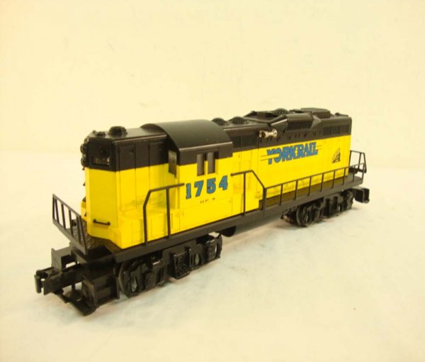 ABT: Nice Lionel #1754 TCA Yorkrail GP-9: Paul V. Ambrose and Drew J. Bauer present: This is the #1754 Yorkrail GP-9 that Lionel made for the 1994 TCA Convention. Our Opinion is that it is generally in Like New Condition. No Box. All Original