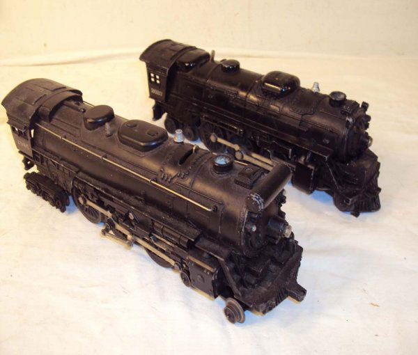 ABT: Lionel #2065 & #2037 Steam Engines: Paul V. Ambrose and Drew J. Bauer present: These are the #2037 and #2065 Steam Engines that Lionel made in the 1950s. No Tenders. Please add $22.00 for US-48 Shipping and Insurance.