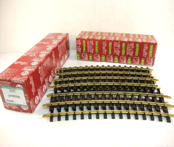 ABT: LGB G Scale: #R3/#775 Boxes of Track/OBs: Paul V. Ambrose and Drew J. Bauer present: These are the #R3 16000 x 12 and the #R775 1500 Track (only six pieces) that LGB made in G Scale a few years ago. Our Opinion is that they are generally in L