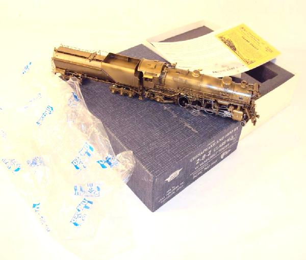 ABT: United Crown-series HO Brass: C&O 2-8-2 w/Van: Paul V. Ambrose and Drew J. Bauer present: These are the Crown-series HO Brass C&O 2-8-2 Steam Engine with Vanderbilt Tender that United/Atlas Industries made in the later 1960s and distributed by PFM