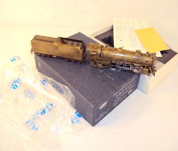 ABT: United Crown-series HO Brass: C&O 2-8-2 w/Rec: Paul V. Ambrose and Drew J. Bauer present: These are the Crown-series HO Brass C&O 2-8-2 Steam Engine with Rectangular Tender that United/Atlas Industries made in the later 1960s and distributed by PF