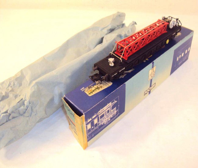 ABT: Wonderful Pocher HO #402 Industrial Framework : Paul V. Ambrose and Drew J. Bauer present: This is the #402 Industrial Framework Flatcar that Pocher of Italy made in HO in the 1960s. Great detail and workmanship. Our Opinion is that it is generally