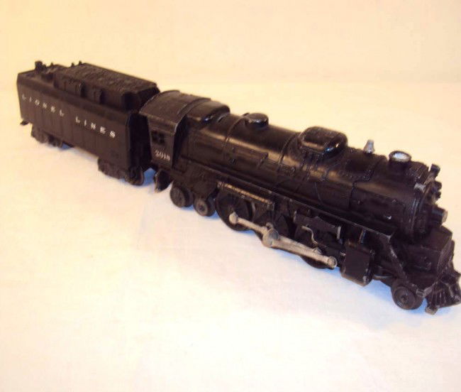 ABT: Lionel #2018 Steam Engine & #6026W Tender: Paul V. Ambrose and Drew J. Bauer present: These are the heat-stamped #2018 Steam Engine and #6026W Whistle Tender with unbroken steps that Lionel made in the middle 1950s. Our Opinion is that they ar