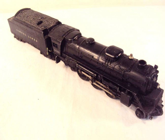 ABT: Lionel #2026 & #6466W Steam Engine & Whistle: Paul V. Ambrose and Drew J. Bauer present: These are the #2026 Diecast Steam Engine and the #6466W Whistle Tender that Lionel made in the late 1940s. Our Opinion is that they are generally in Very Goo