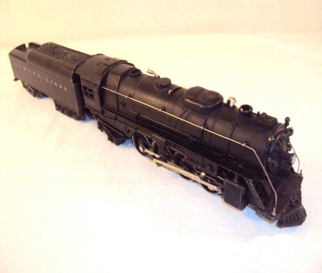ABT: Lionel #726 Berkshire & 2671WX Tender: Paul V. Ambrose and Drew J. Bauer present: These are the 1948-model #726 Berkshire and the 1950-model #2671WX Lionel Lines Whistle Tender that Lionel made in years stated. Our Opinion is that they are