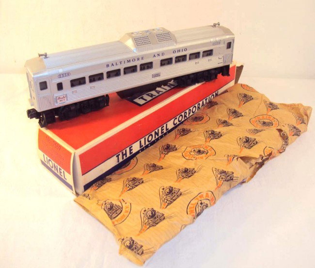 ABT: Outstanding Lionel #2559 Budd Passenger RDC T: Paul V. Ambrose and Drew J. Bauer present: This is the #2559 Budd Passenger RDC Trailer (non-powered) Unit that Lionel made in the later 1950s. Amazingly, the non-powered Budd units are scarcer than t