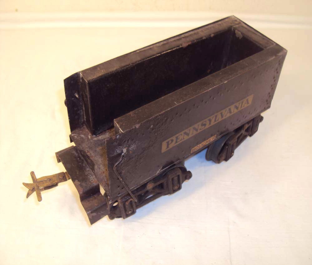ABT: Boucher Wide Gauge #2192 Pennsylvania Tender: Paul V. Ambrose and Drew J. Bauer present: This is the #2192 Pennsylvania Tender that Boucher made in Wide Gauge circa the 1920s. Our Opinion is that it is generally in Fair Condition. Appears to be A