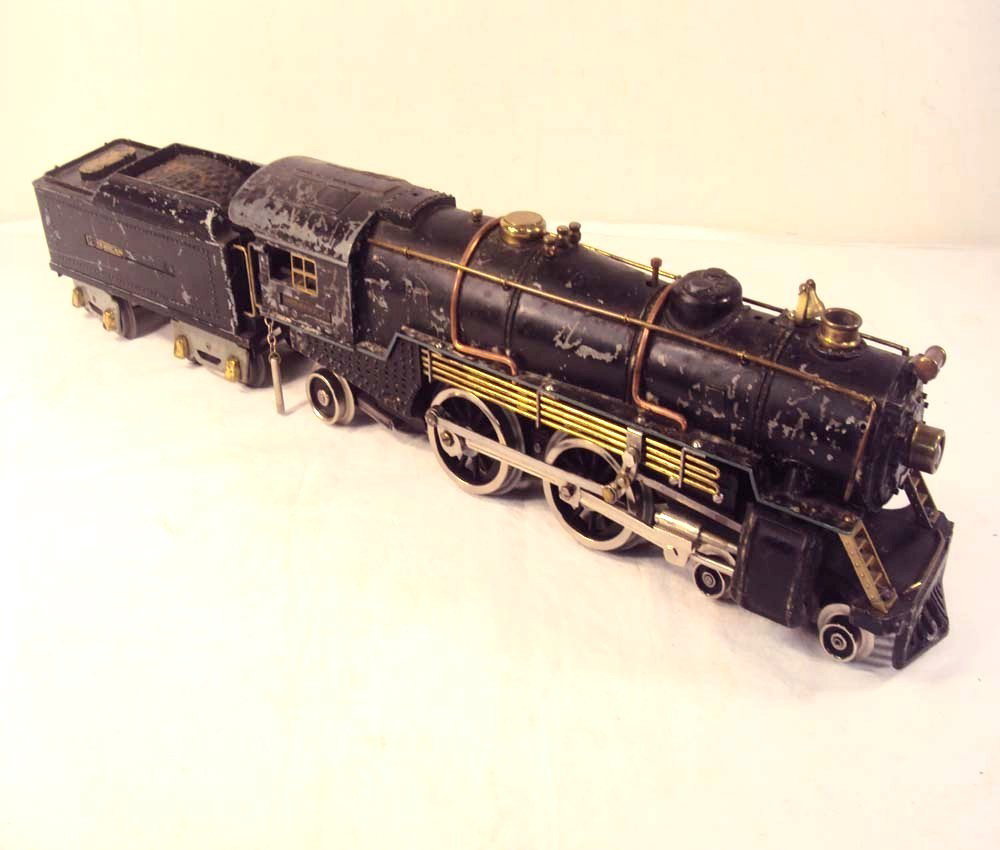 ABT: Rare American Flyer Wide Gauge #4695 Engine &: Paul V. Ambrose and Drew J. Bauer present: These are the rare #4695 4-6-2 Steam Engine and #4671 Tender that American Flyer made in Wide Gauge circa 1930. Our Opinion is that they are generally in Fai
