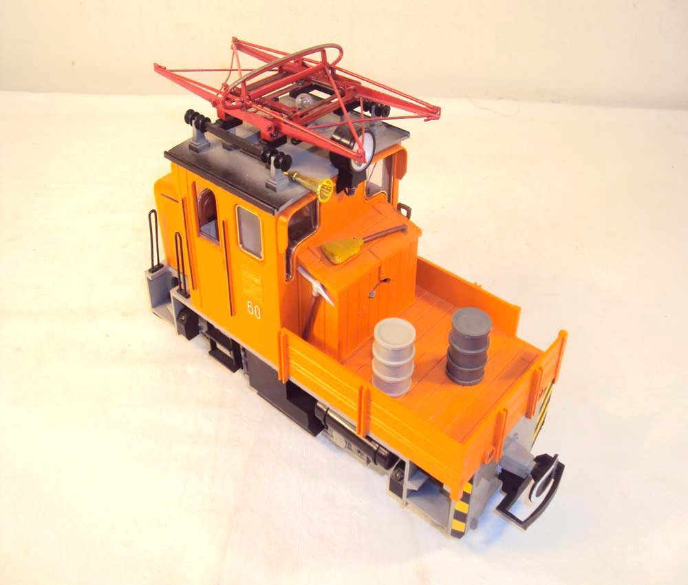 ABT: LGB #60 Electric Work Switcher: Paul V. Ambrose and Drew J. Bauer present: This is the #60 Electric Work Switcher that LGB made in G Scale a few years ago. No Box. Please add $15.00 for US-48 Shipping and Insurance.
