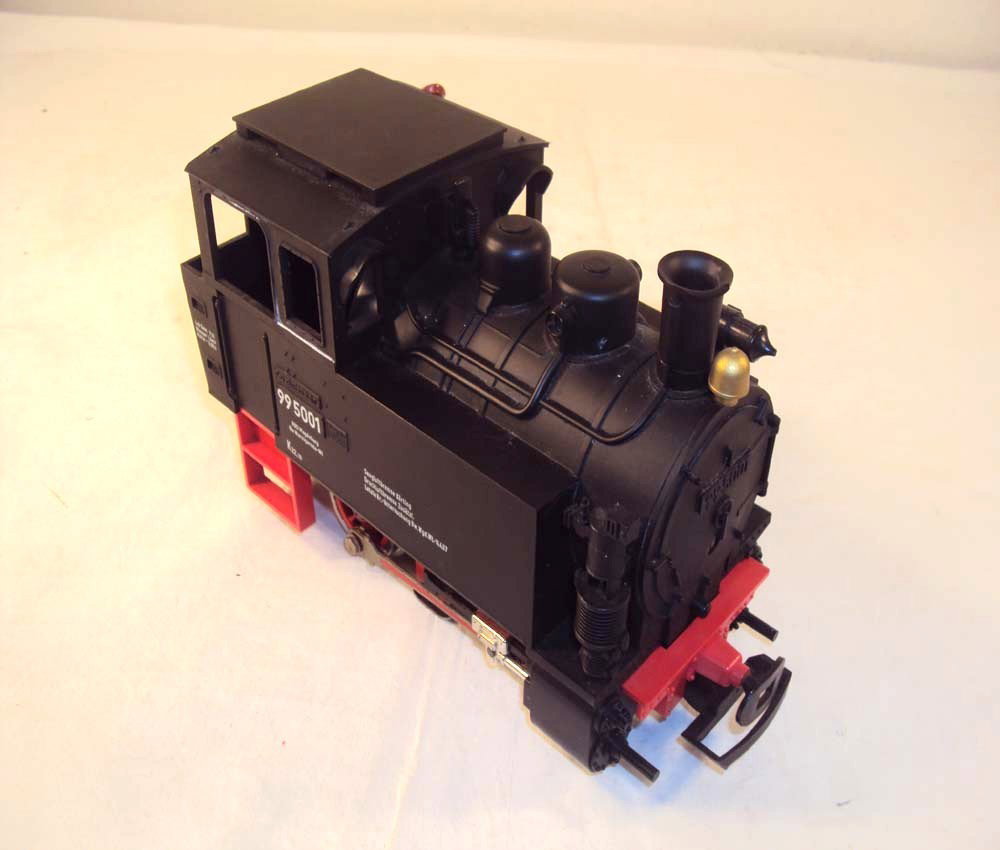 ABT: LGB #995001 Steam Switcher: Paul V. Ambrose and Drew J. Bauer present: This is the #995001 Steam Switcher that LGB made a few years ago. Please look at all the pictures. No Box. Please add $16.00 for US-48 Shipping and Insurance