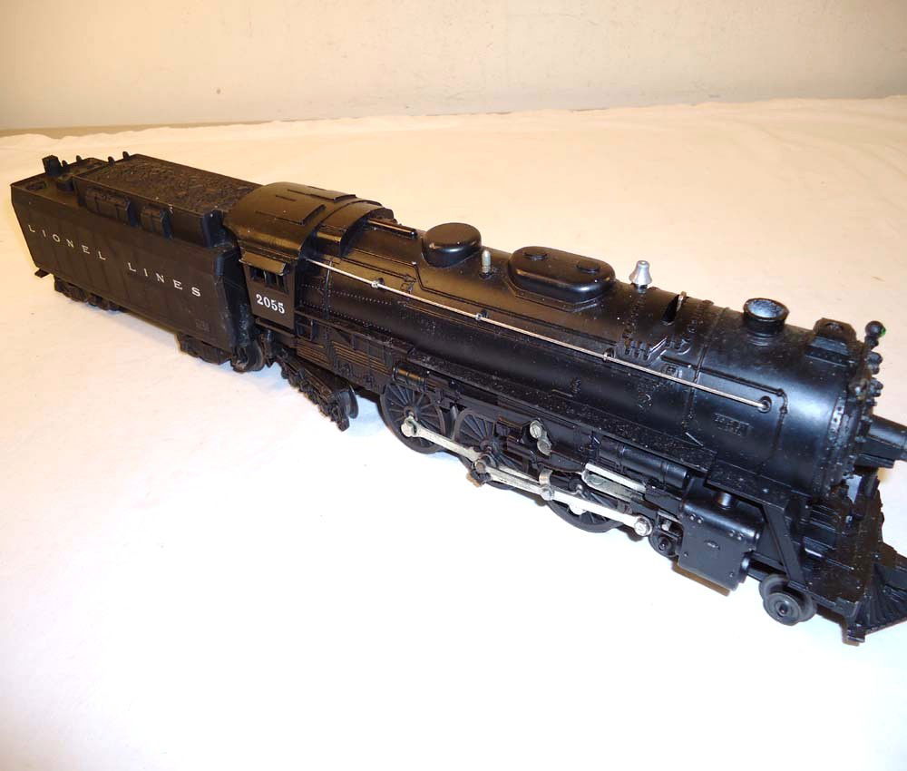 ABT: Lionel #2055 Steam Engine & #6026W Tender: Paul V. Ambrose and Drew J. Bauer present: These are the #2055 Steam Engine and #6026W Tender that Lionel made in the middle 1950s. Good Steps on Tender; no Boxes. Please add $20.00 for US-48 Shipping