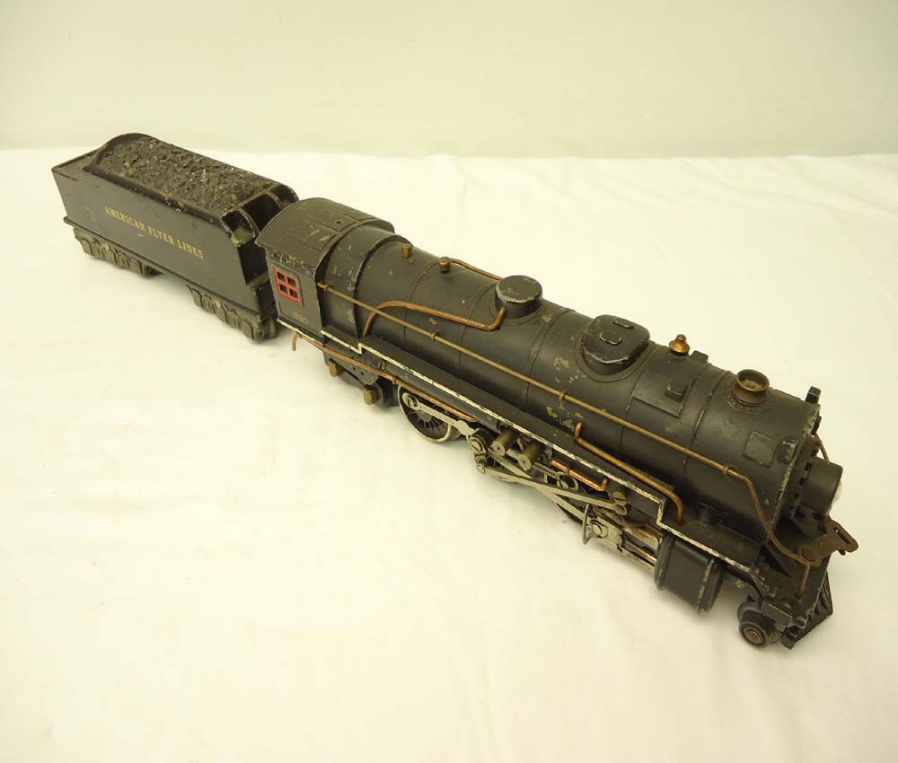 ABT: AF #680 O Gauge 2-6-4 Steam Engine & Tender: Paul V. Ambrose and Drew J. Bauer present: These are the #680 2-6-4 Early Type 'Hudson' Steam Engine and Tender that American Flyer made in O gauge circa 1940. No Boxes. Please add $22.00 for US-48 Sh