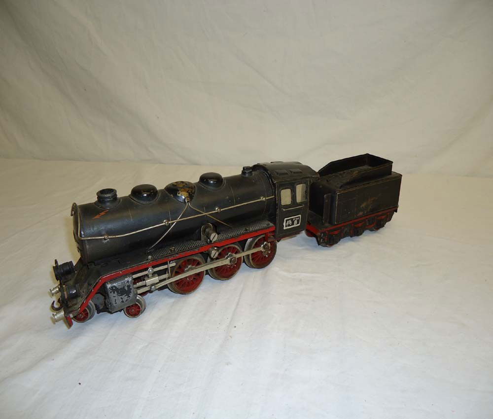 ABT: Scarce Marklin O Gauge 4-6-0 Steam Engine & T: Paul V. Ambrose and Drew J. Bauer present: These are the 4-6-0 Steam Engine and Tender that Marklin made in O gauge circa 1930. No Box. Please add $20.00 for US-48 Shipping and Insurance.