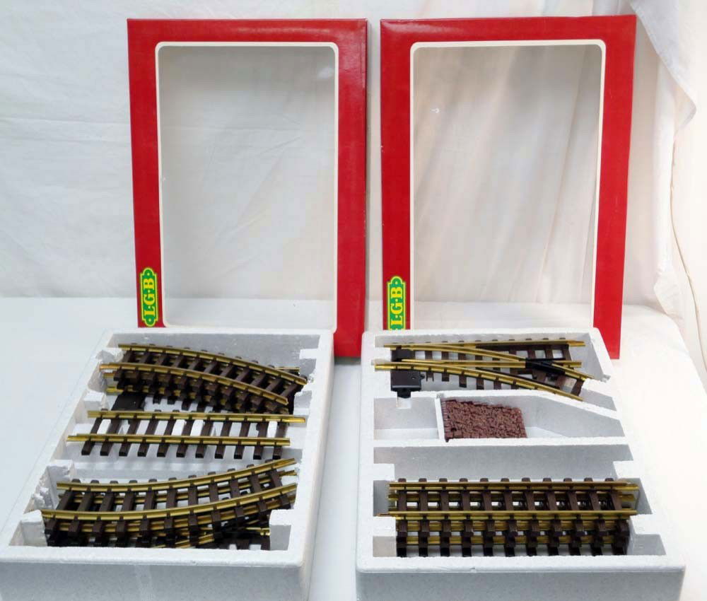 ABT: LGB G Scale: #20901/20902 Assorted Track Sets/: Paul V. Ambrose and Drew J. Bauer present: These are the #20901/20902 Assorted Track Sets (not complete) that LGB made for G Scale a few years ago. Included are four #1100 Curved Track, four #1000 Str