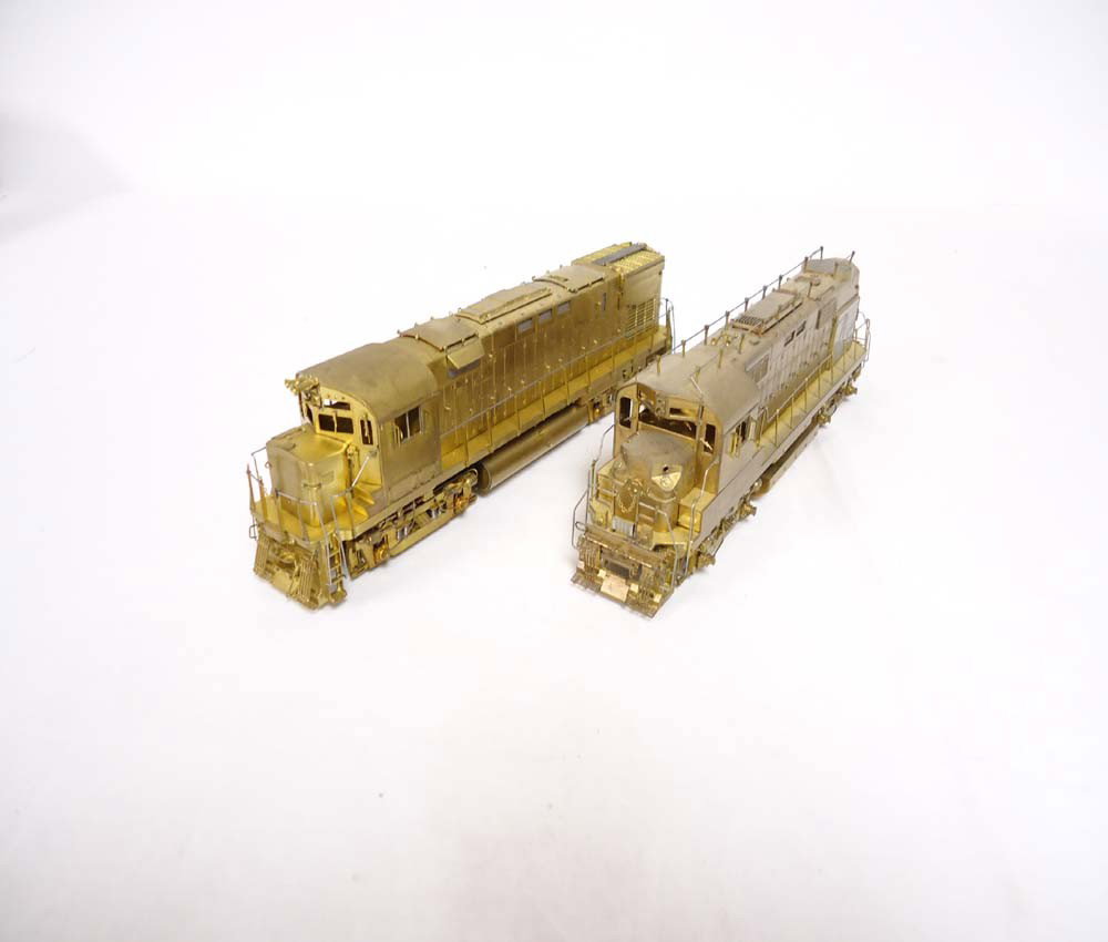 ABT: AJIN Ho Scale: 2 Brass Locomotives: Paul V. Ambrose and Drew J. Bauer present: These are two Brass Locomotives that AJIN made in HO Scale a few years ago. Please look at all the pictures; what is pictured is what you will receive. No Bo