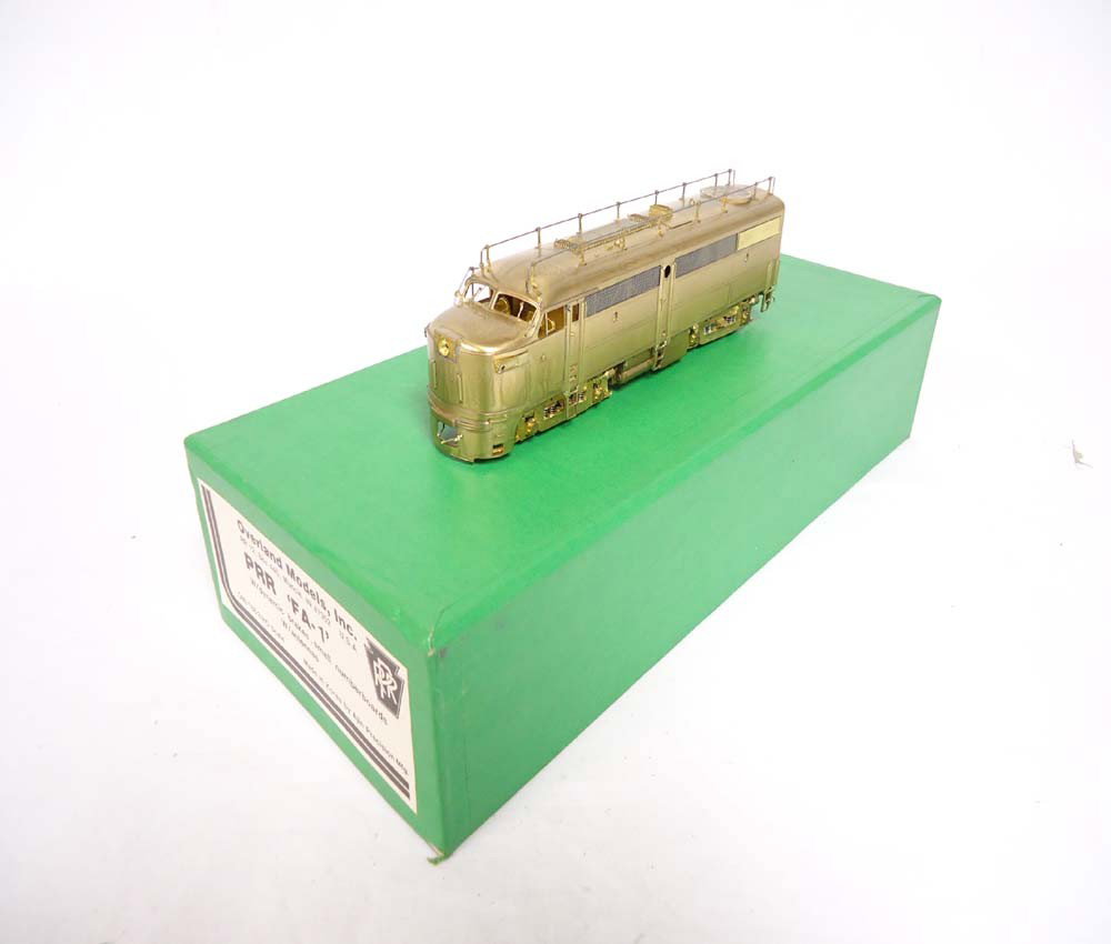 ABT: Overland Models Inc. HO Scale: #OMI-188 Penns: Paul V. Ambrose and Drew J. Bauer present: This is the #OMI-188 Pennsylvania Railroad FA-1 Engine that Overland Models Inc. made in HO Scale a few years ago. Please look at all the pictures; what is p