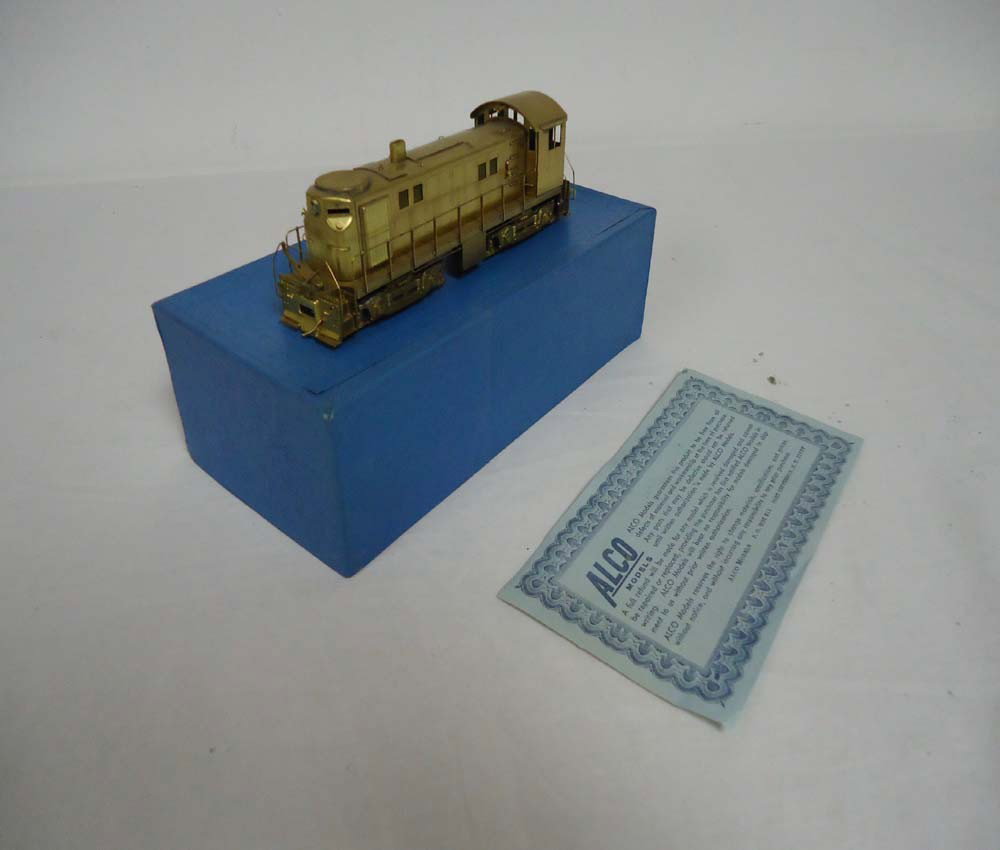 ABT: Alco HO Brass: Diesel Switcher: Paul V. Ambrose and Drew J. Bauer present: This is the Diesel Switcher that Alco made in HO Scale a few years ago. Please look at all the pictures; what is pictured is what you will receive. May not b