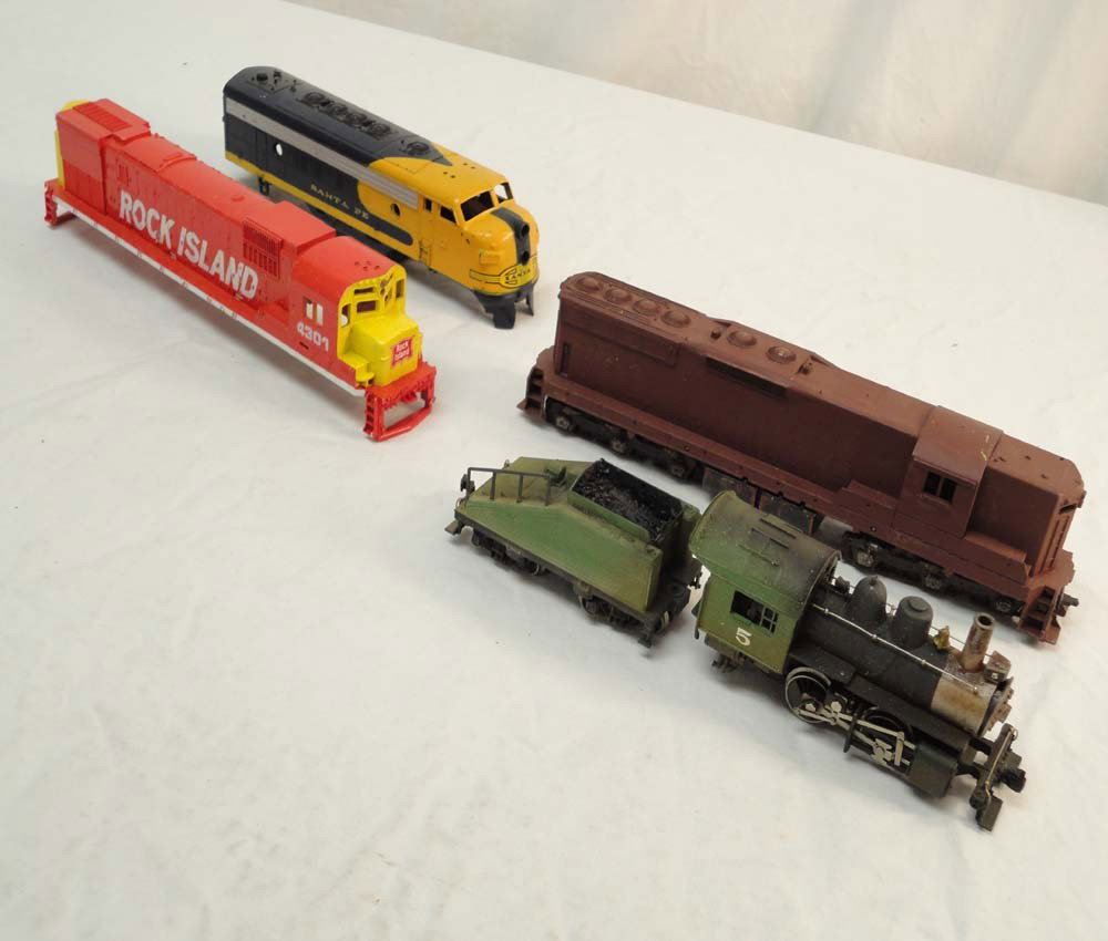 ABT: Ho Scale: 2 Engine Shells and 2 Engines: Paul V. Ambrose and Drew J. Bauer present: These are two Engine Shells and two Engines in HO Scale. Please look at all the pictures; what is pictured is what you will receive. No Boxes. Please add $15