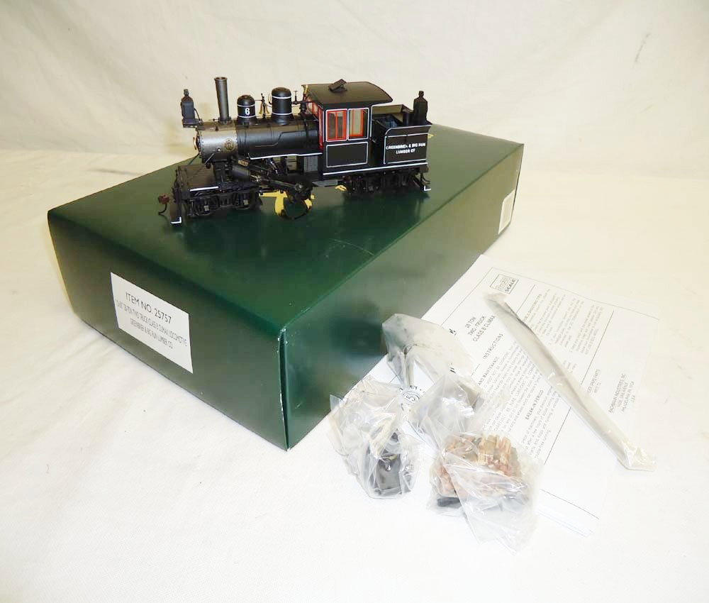 ABT: Spectrum Ho Scale: #25757 Greenbrier 7 Big Ru: Paul V. Ambrose and Drew J. Bauer present: This is the #25757 Greenbier 7 Big Run Lumber Co. 28 Two truck Class B Climax Locomotive that Bachmann/Spectrum made in HO Scale a few years ago. Please look