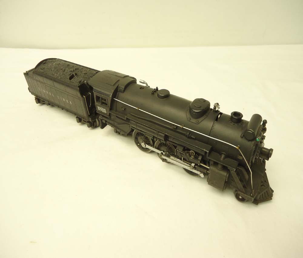 ABT: Lionel #225/2235W Black Steam Engine & Tender: Paul V. Ambrose and Drew J. Bauer present: These are the #225/2235W Black Steam Engine and Diecast Whistle Tender that Lionel made in the later 1930s. Our Opinion is that they are generally in Excelle