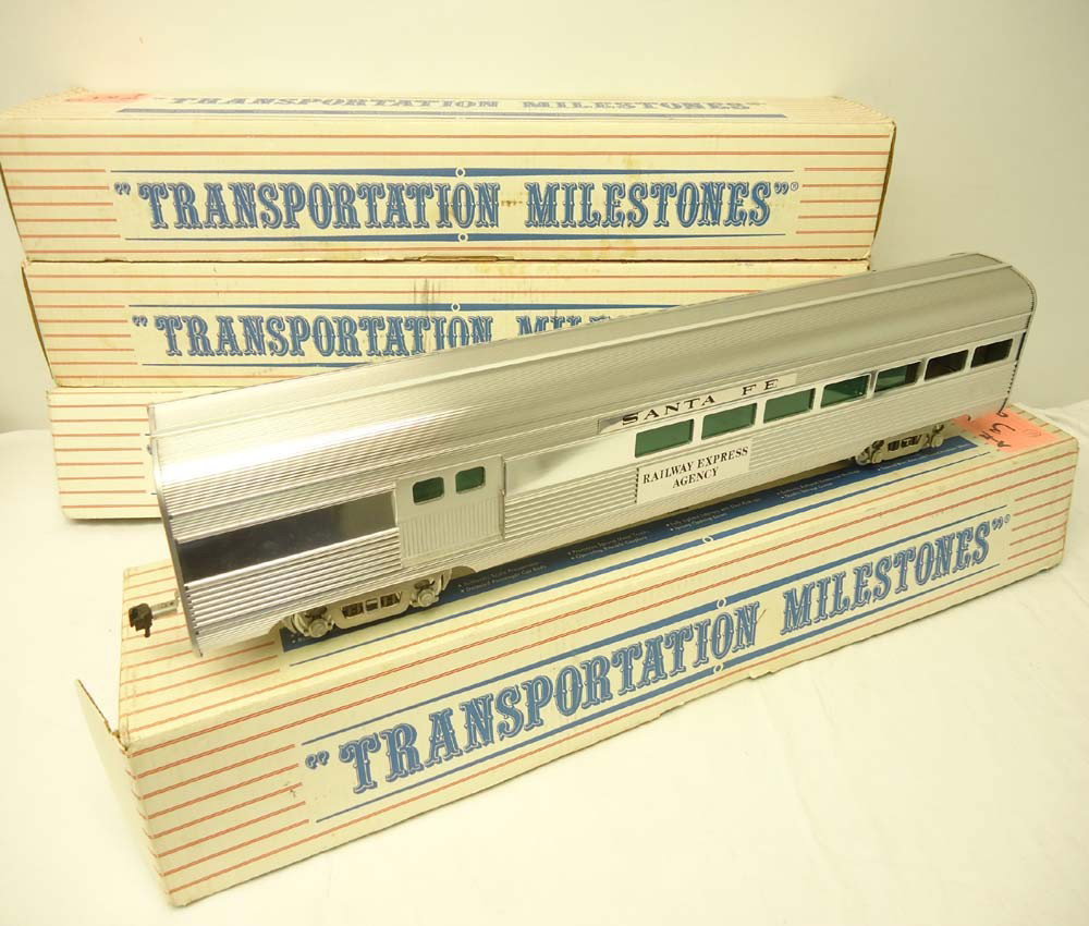 ABT: 4 Amazing DeHanes Streamlined Santa Fe Passen: Paul V. Ambrose and Drew J. Bauer present: These are four Santa Fe Streamlined Passenger Cars that Trains by DeHanes made in Standard Gauge in the recent past. Our Opinion is that they are generally i