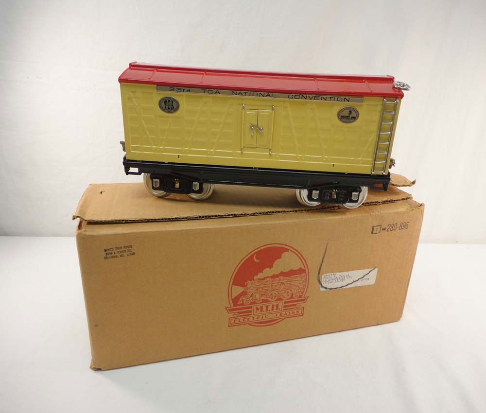 ABT: MTH Standard Gauge TCA 33rd Convention Reefer: Paul V. Ambrose and Drew J. Bauer present: This is the 33rd TCA Convention Refridgerator Car that MTH made in Standard Gauge in 1987. Includes The OB as pictured. Please add $14.00 for US-48 Shipping