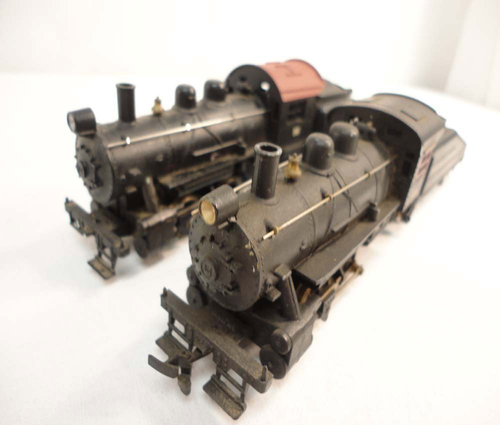 ABT: Mantua HO Scale: #96/99 Northern Pacific and P: Paul V. Ambrose and Drew J. Bauer present: These are the #96 Northern Pacific and the #99 Pennsylvania Steam Engines and Tenders that Mantua made in HO Scale a few years ago. Please look at all the pi