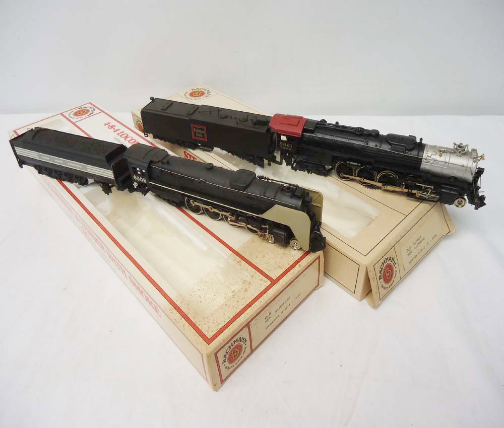ABT: Bachmann HO Scale: Burlington and NYC Engines: Paul V. Ambrose and Drew J. Bauer present: These are the #41058016 Burlington and the #41054020 NYC Niagra Engines and Tenders that Bachmann made in HO Scale a few years ago. Please look at all the pi