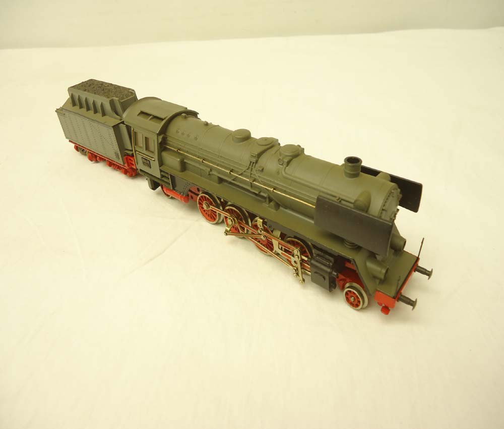 ABT: Fleischmann HO Scale: Mikado Diecast Engine a: Paul V. Ambrose and Drew J. Bauer present: This is the Mikado Diecast Engine and Tender that Fleischmann made in HO Scale a few years ago. Please look at all the pictures; what is pictured is what you
