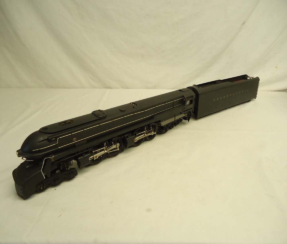 ABT: Sunset Models/3rd Rail #6100 Pennsylvania 6-4: Paul V. Ambrose and Drew J. Bauer present: This is the #6100 Pennsylvania 6-4-4-6 Scale Steam Turbine Engine and Tender that Sunset Models/3rd Rail made a few years ago. Our Opinion is that it is gene
