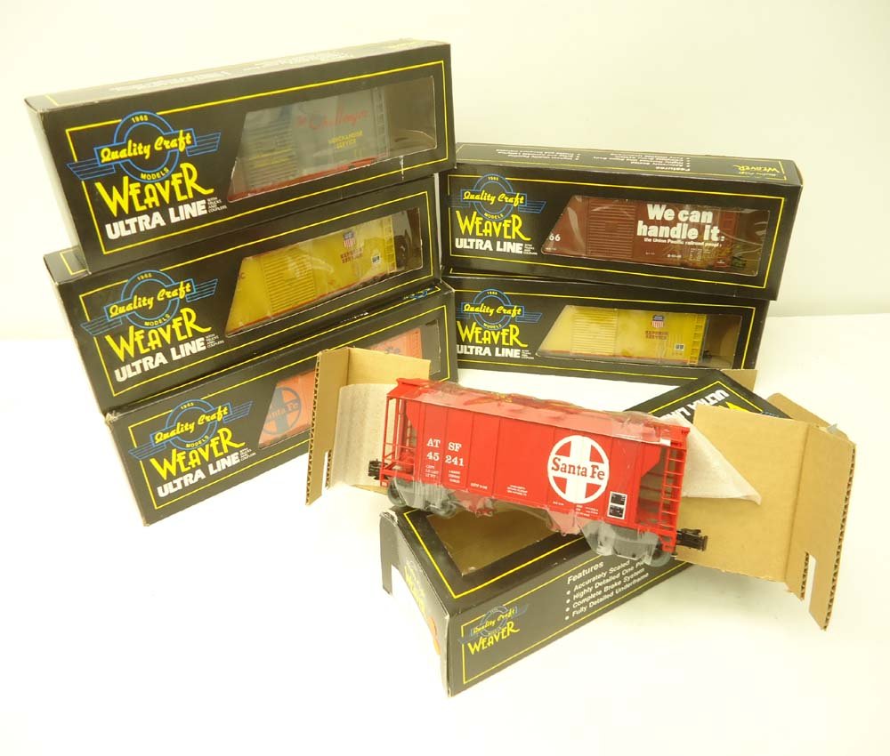 ABT: 6 Mint Assorted Weaver Cars/OBs: Paul V. Ambrose and Drew J. Bauer present: These are six Assorted Cars that Weaver made a few years ago. Our Opinion is that they are generally in Mint Condition. Original Boxes. All Original in our O