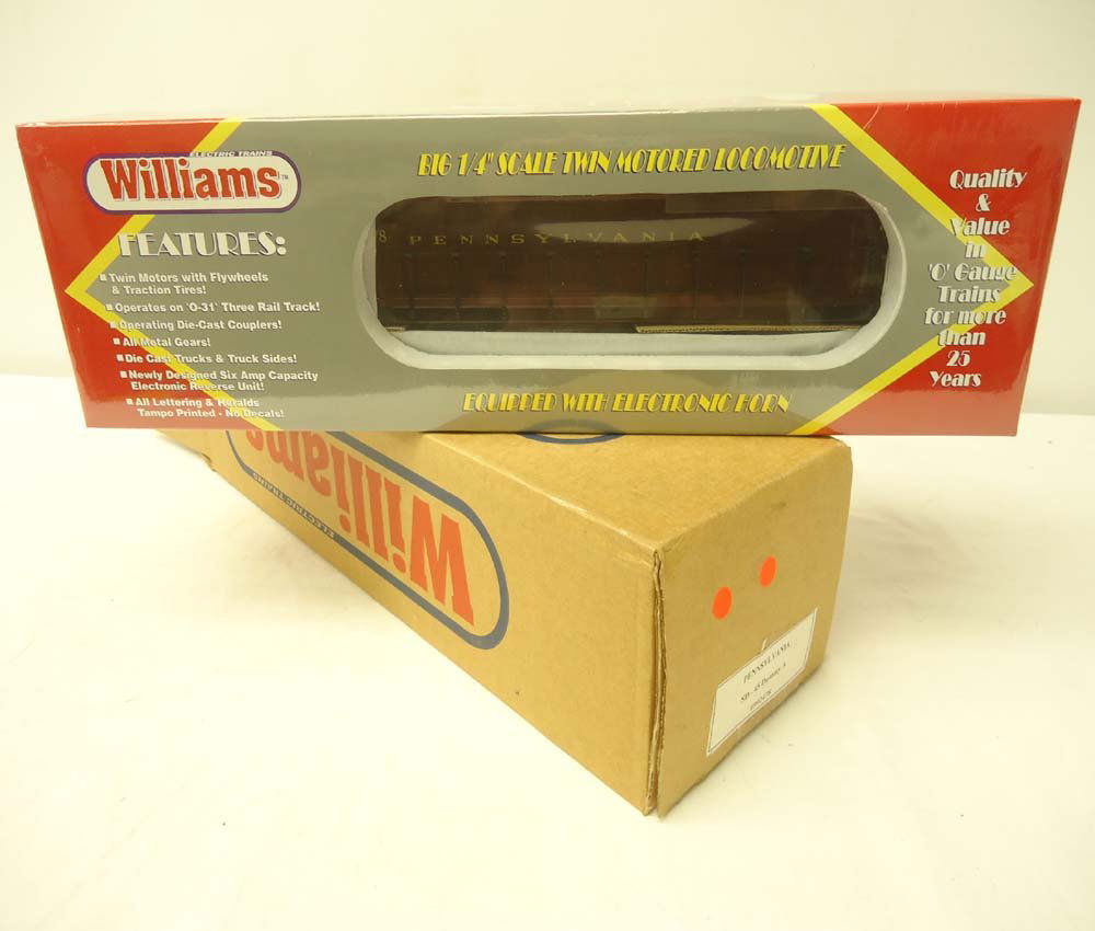 ABT: Mint/Sealed Williams #992478 Pennsylvania SD-: Paul V. Ambrose and Drew J. Bauer present: This is the #992478 Pennsylvania SD-45 Non-Powered A Diesel that Williams made a few years ago. Our Opinion is that it is generally in Mint Condition, sealed