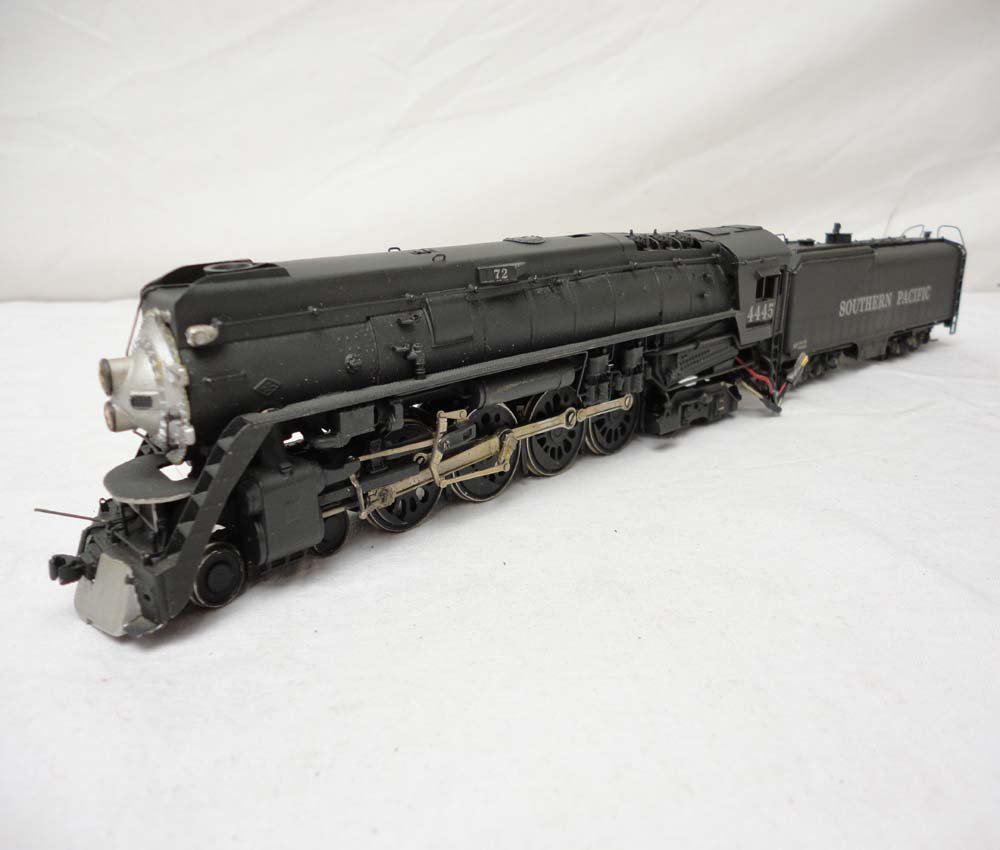 ABT: Brass Katsumi HO Scale: #4445 Southern Pacifi: Paul V. Ambrose and Drew J. Bauer present: This is the Brass #4445 Southern Pacific 4-8-4 Steam Engine and Tender that Katsumi made in HO Scale. Please review the pictures; what is shown is what you w