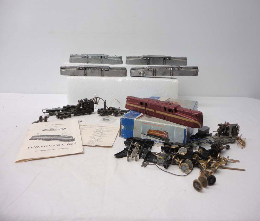 ABT: Varney HO Scale: GG-1 Kit, Parts and Engine S: Paul V. Ambrose and Drew J. Bauer present: These are the GG-1 Kit, Parts and Engine Shells that Varney made in HO Scale. Please review the pictures; what is shown is what you will receive. No Boxes. P