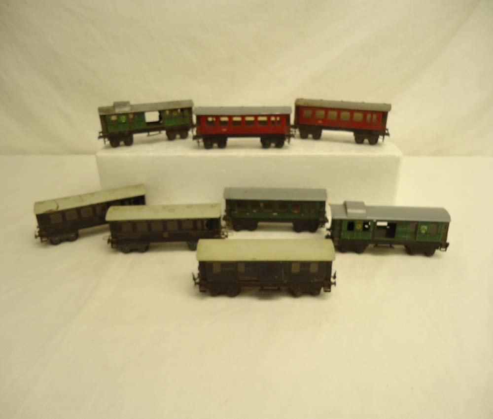 ABT: Trix Models HO Scale: 8 Assorted Passenger Ca: Paul V. Ambrose and Drew J. Bauer present: These are eight Assorted Passenger Cars that Trix Models made in HO some time ago. Please review all pictures: what is shown is what you will receive. No Box