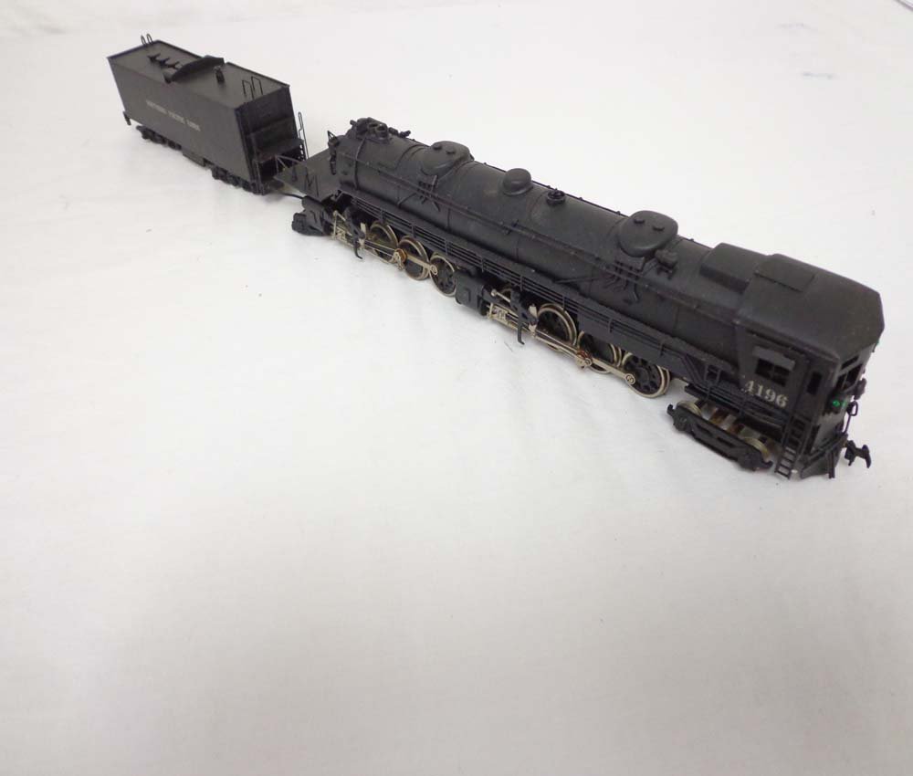 ABT: Brass Akane HO Scale: #4196 Southern Pacific : Paul V. Ambrose and Drew J. Bauer present: This is the Brass #4196 Southern Pacific Cab Forward Engine and Tender that Akane made in HO some time ago. Please review all pictures: what is shown is what