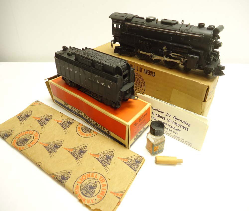 ABT: Scarce Lionel RS #2065 Steam Engine & 6026W Te: Paul V. Ambrose and Drew J. Bauer present: These are the scarce rubber-stamped #2065 small Hudson Steam Engine and #6026W Tender that Lionel made in the middle 1950s. Our Opinion is that they are gene