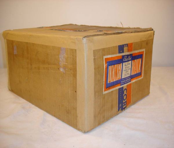 ABT: Nice Lionel #291W 226 Semi-Scale Set Box: Paul V. Ambrose and Drew J. Bauer present: This is the Original Set Box for the #291W Semi-Scale Freight Set that Lionel made in 1949/41. This Set would have included the #226 Diecast Steam Engine, th