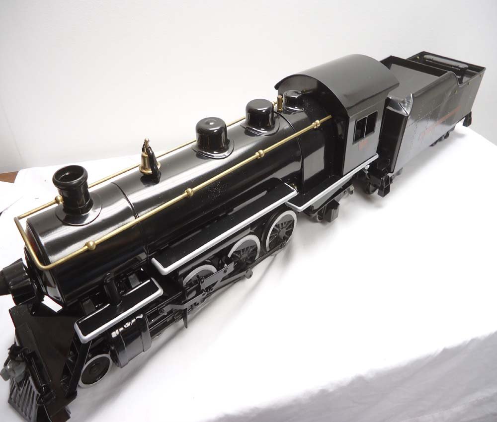 ABT: Buddy L Reproduction Outdoor Railroad #963 Stea: Paul V. Ambrose and Drew J. Bauer present: This is a recent reproduction by T-Reproductions of the #963 Steam Engine and Tender that Buddy L originally made as an Outdoor Railroad item in the 1920s. E
