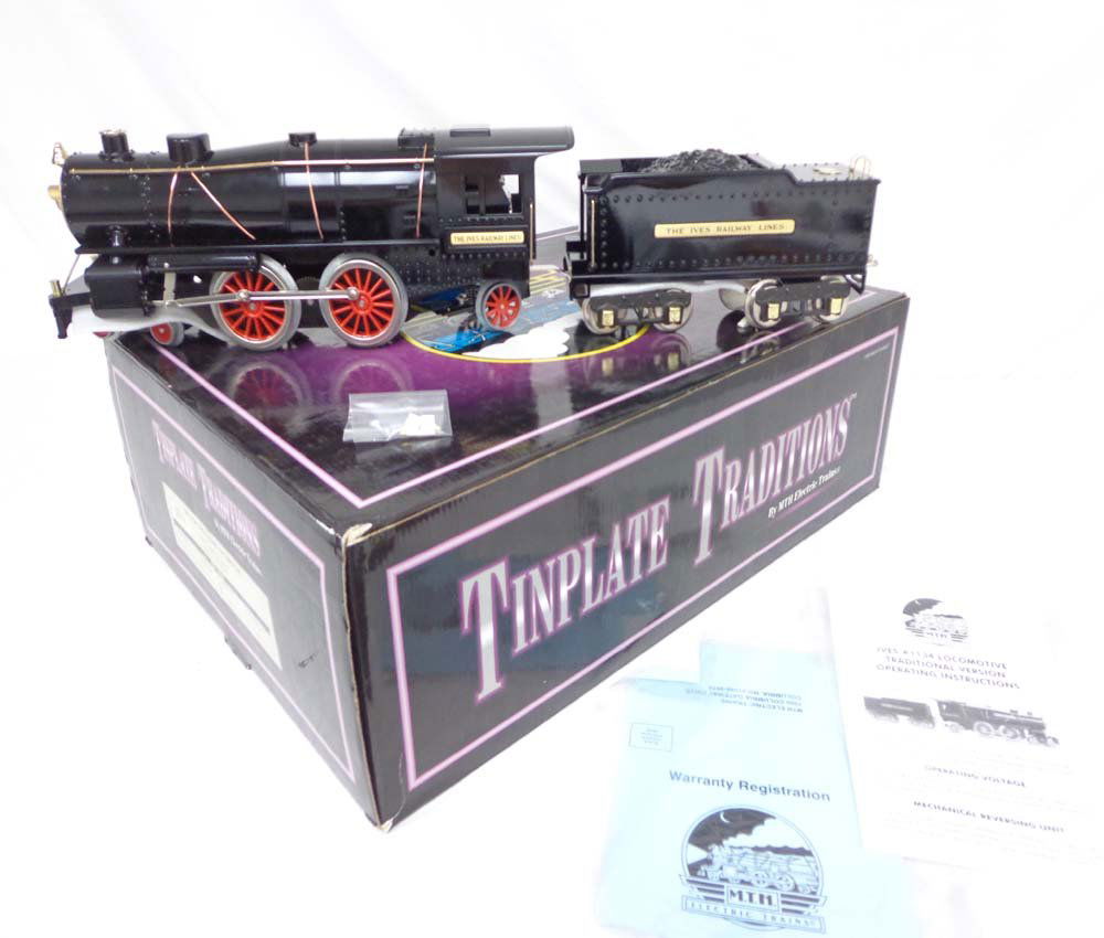 ABT: MTH Standard Gauge: #10-1123 1135 Ives Steam: Paul V. Ambrose and Drew J. Bauer present: These are the #10-1123 1135 Ives Steam Engine and Tender that MTH made in Standard Gauge a few years ago. Our Opinion is that they are generally in Mint Cond