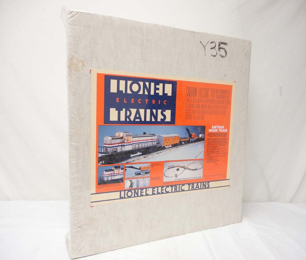 ABT: Mint/Sealed Lionel #11723 Amtrack SSS Service: Paul V. Ambrose and Drew J. Bauer present: This is the #11723 Amtrack Work Train that Lionel made as a Service Station Special circa 1991. This Set includes the #18815 Amtrak Diesel Switcher, the #167