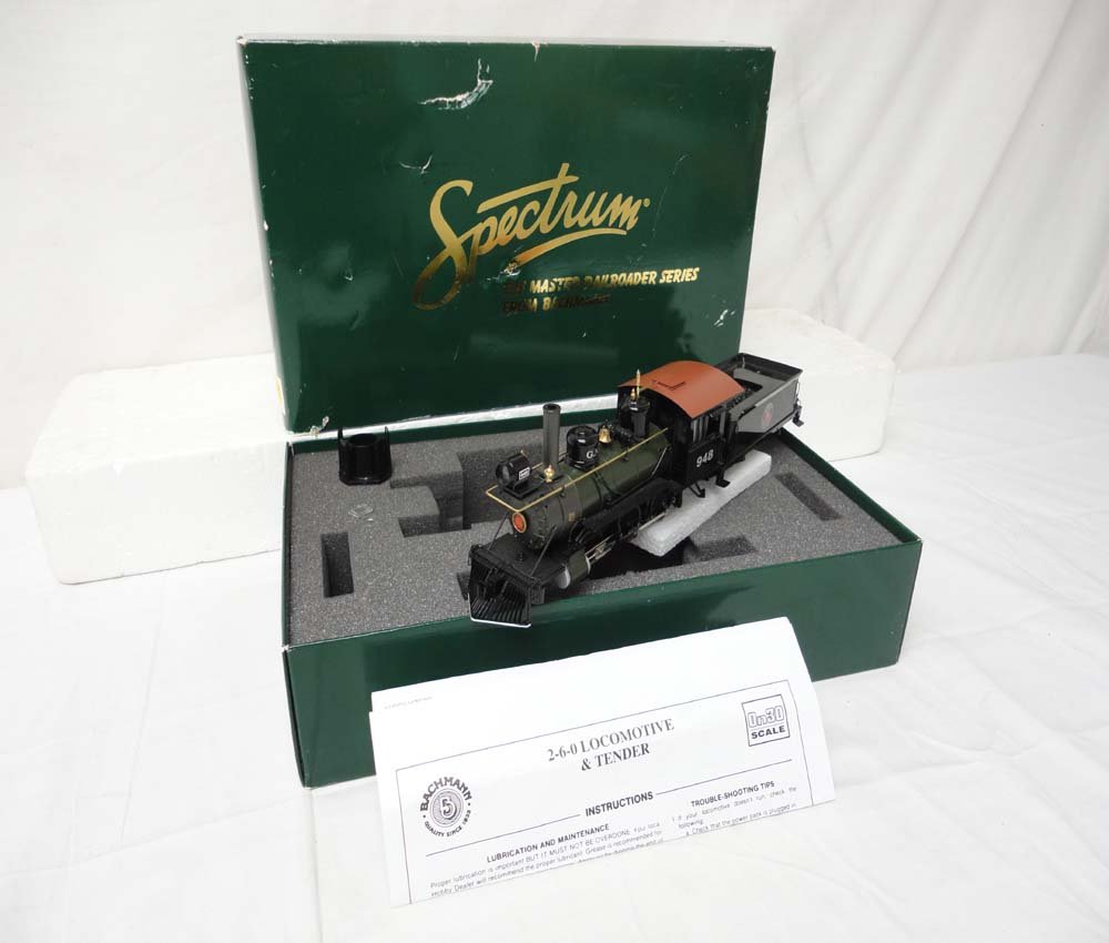 ABT: On30 Bachmann: #25211 Great Northern 2-6-0 St: Paul V. Ambrose and Drew J. Bauer present: This is the #25211 Great Northern 2-6-0 Steam Locmotive that Bachmann made in On30 some time ago. Please review all pictures: what is shown is what you will 