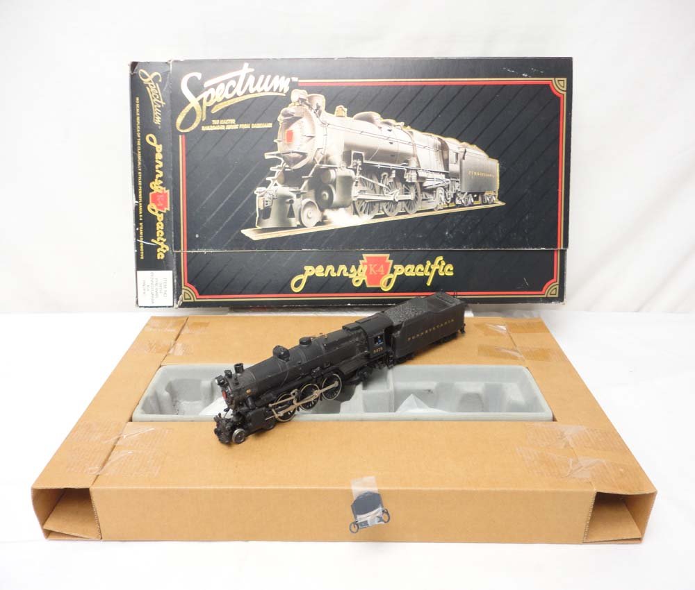 ABT: HO Spectrum: PRR K-4 Steam E&T/OB: Paul V. Ambrose and Drew J. Bauer present: These are the HO #84114 Pennsylvania K-4 Pacific Steam Engine and Tender that Spectrum made some time ago. Please add $15.00 for US-48 Shipping and Insurance
