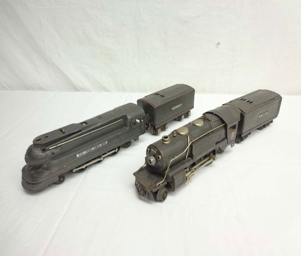 ABT: Lionel #1668/259E Engines and Tenders: Paul V. Ambrose and Drew J. Bauer present: These are the #1668 & #259E Engines and Tenders that Lionel made Pre War. Examine closely; what is pictured is what you will receive. No Boxes. Please add $2