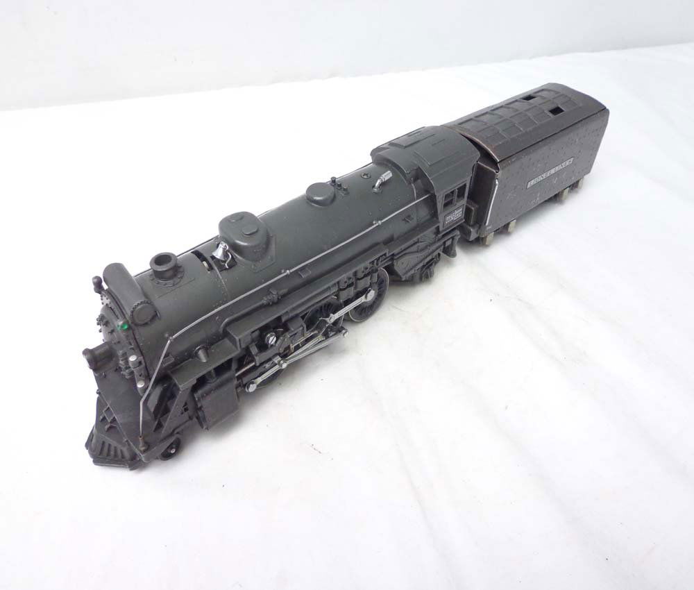 ABT: Lionel #225E/2225W Dark Gray Steam Engine and: Paul V. Ambrose and Drew J. Bauer present: These are the #225E/2225W Dark Gray Steam Engine and Whistle Tender that Lionel made Pre War. Examine closely; what is pictured is what you will receive. No