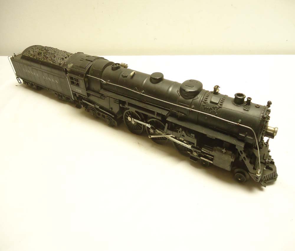 ABT: Lionel #773 1950 Hudson & #2426W Diecast Whis: Paul V. Ambrose and Drew J. Bauer present: These are the #773 Diecast Hudson Steam Engine with Headlight, Smoke and Magnetraction, and premium #2426W Diecast Whistle Tender with 6-Wheel Trucks that Li