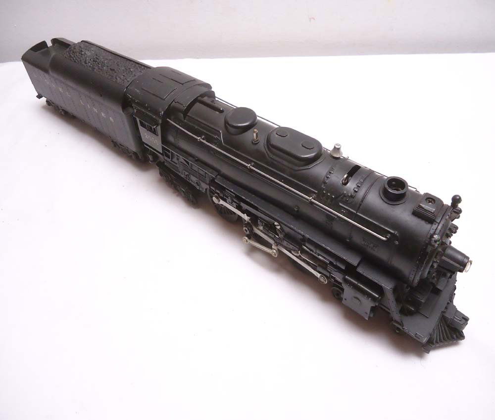 ABT: Lionel #2055/2046W Steam Engine & Whistle Ten: Paul V. Ambrose and Drew J. Bauer present: These are the #2055 Steam Engine and #2046W Whistle Tender that Lionel made in the middle 1950s. Our Opinion is that they are generally in Excellent Plus Con