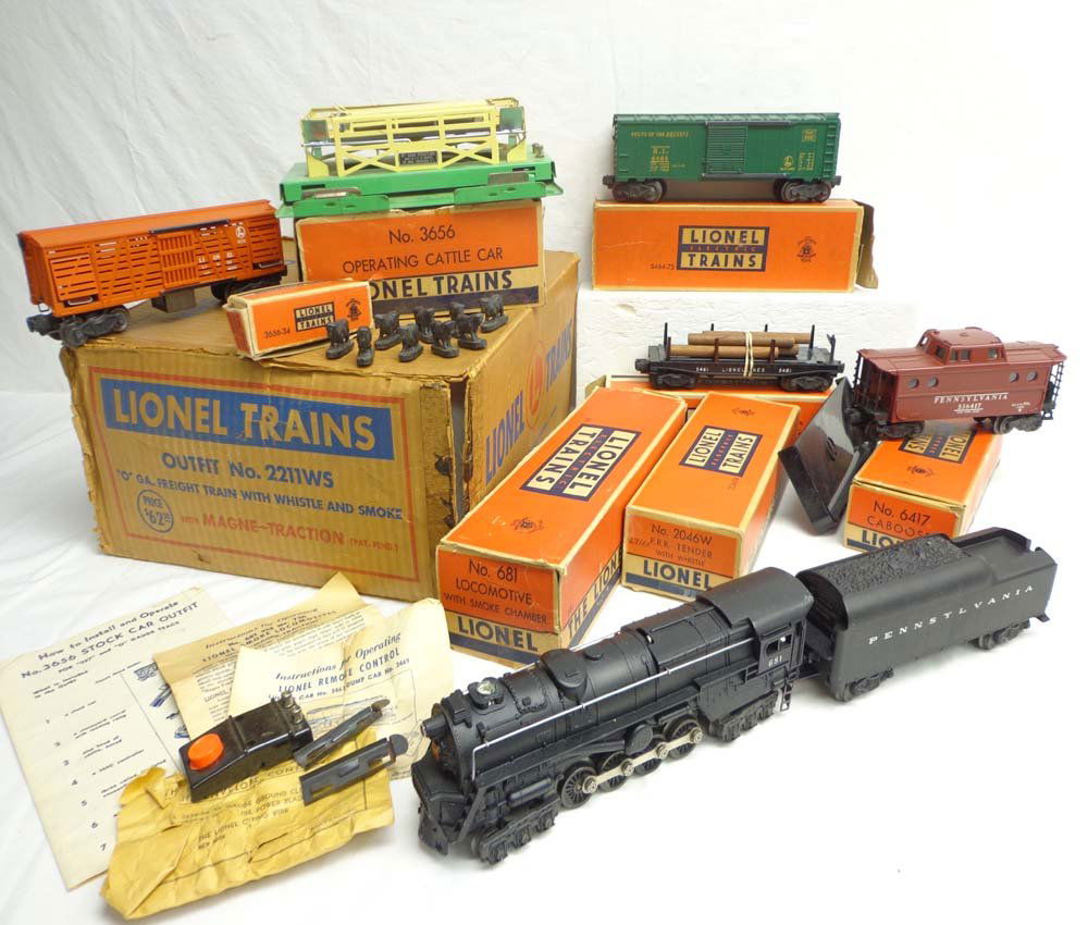 1953 lionel train set